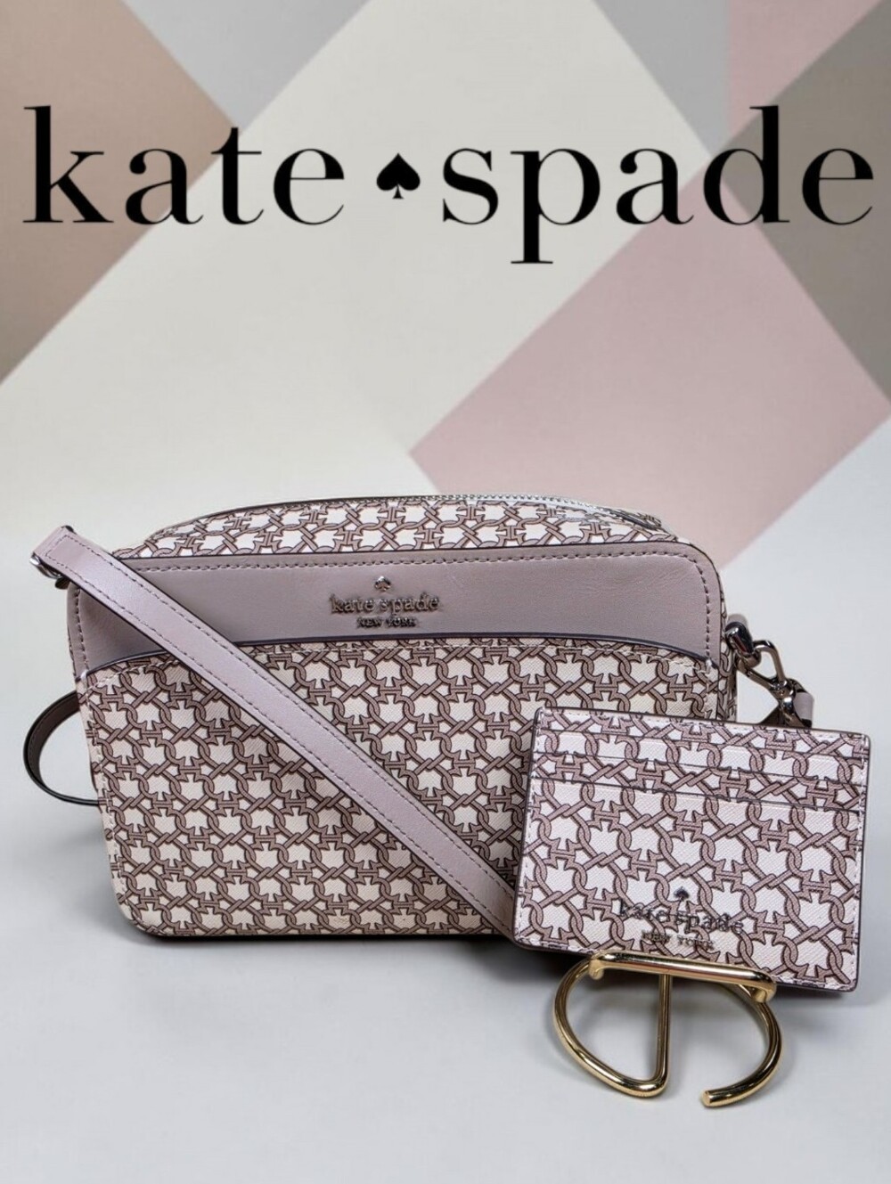 kate spade Spade Link  Camera Crossbody w/ Wallet Set (Combined Retail $508)